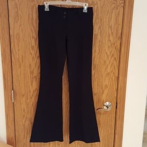 BELLA CORE, size 7, Black wide leg dress pants